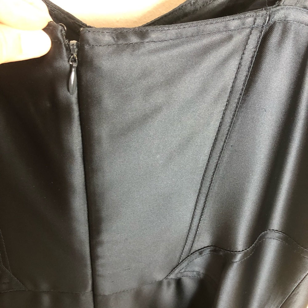 Z Spoke Zac Posen Fit Flare Black Dress - Picture 14 of 14